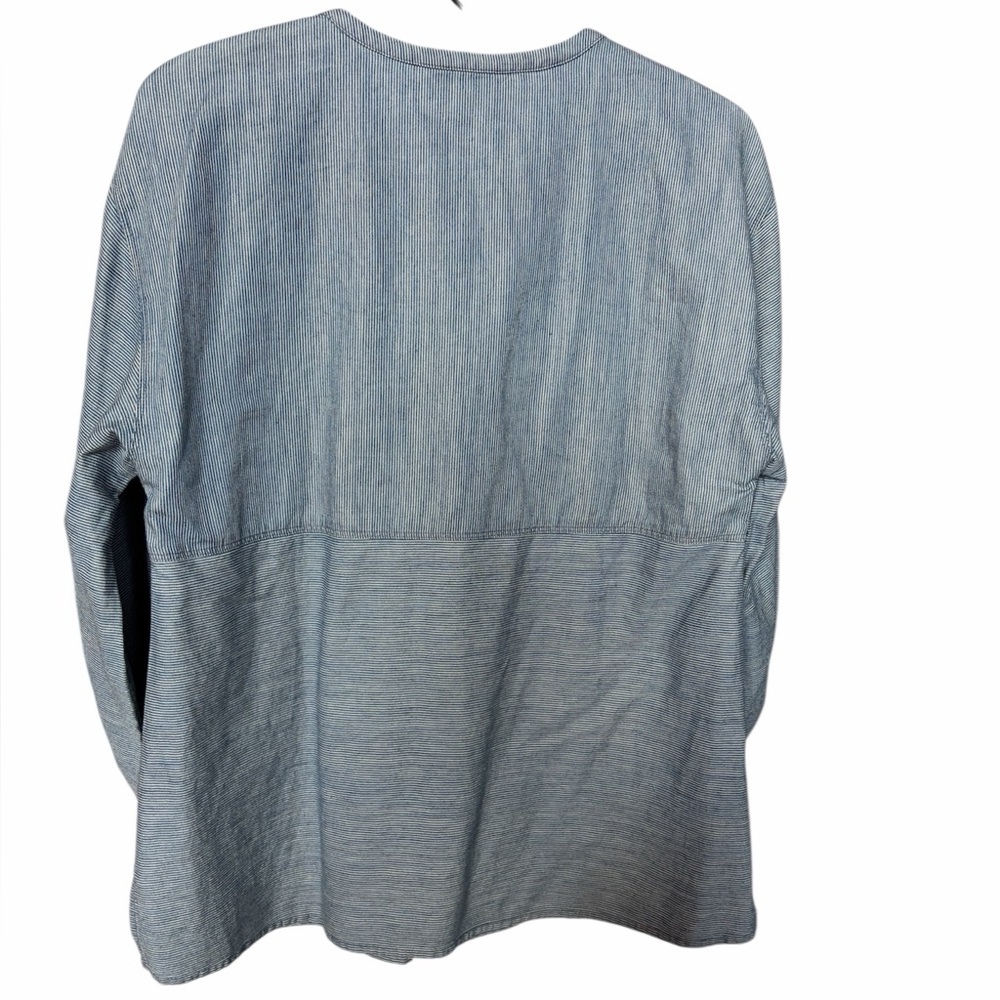 Lucky Brand Light Blue Button-Up Blouse - Picture 3 of 6
